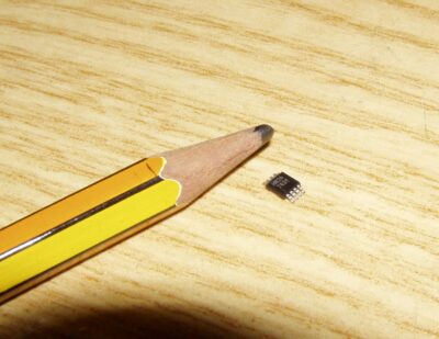 Chip size comparison