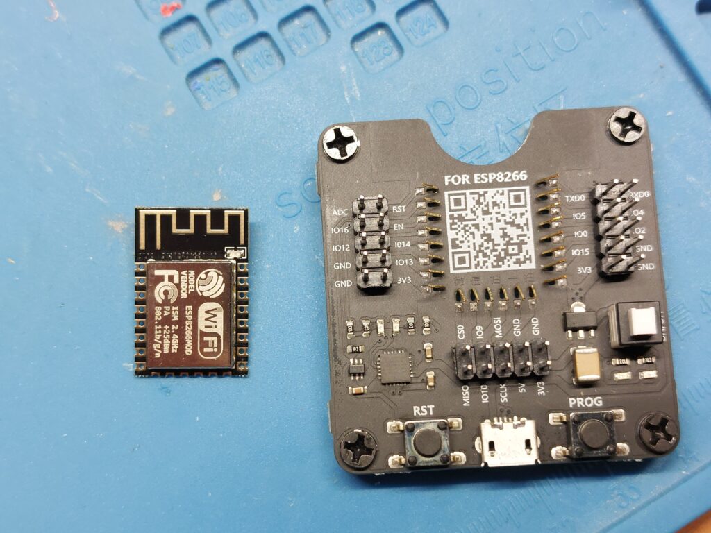 ESP8266 and programmer