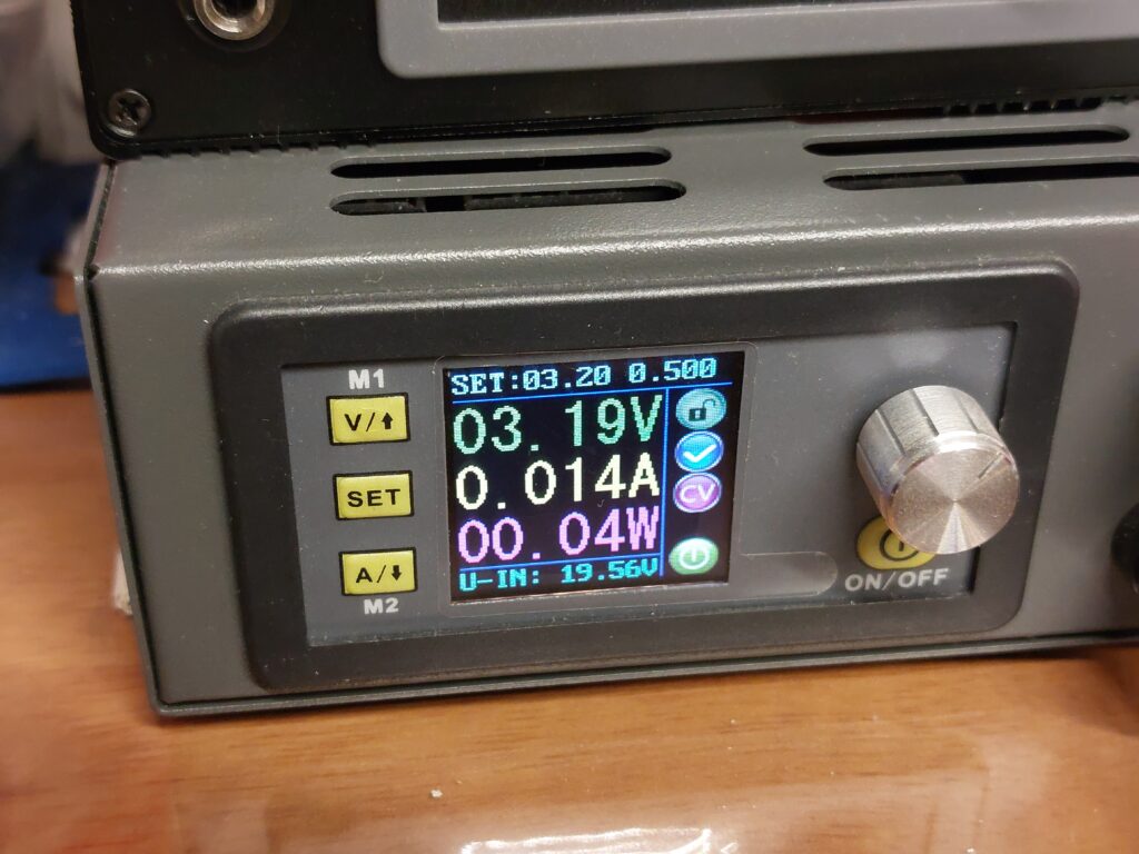 Current consumption of Zigbee module