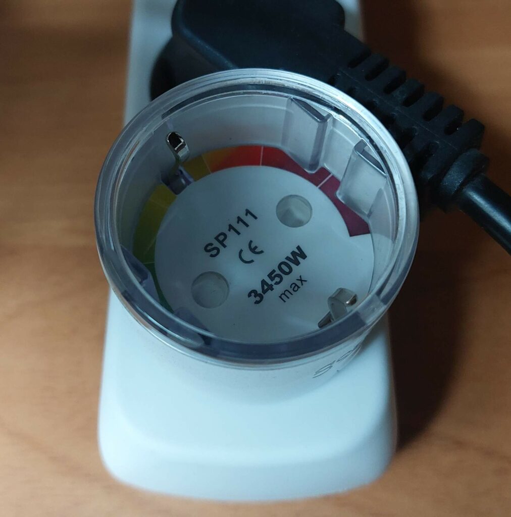 SP111 energy monitoring plug